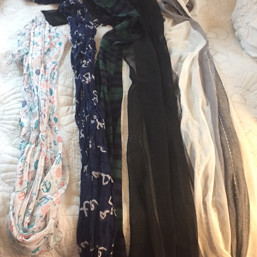 Fun scarves! All for one low price!